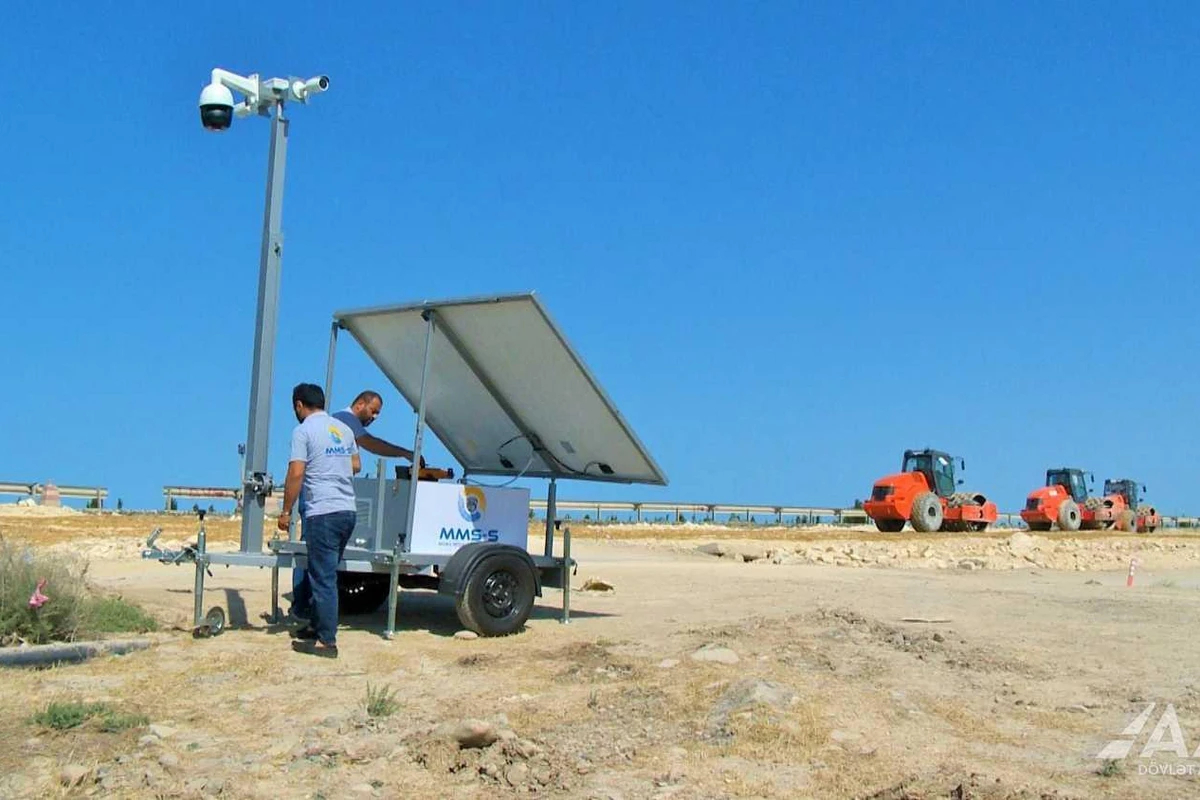 Füzuli-Şuşa və Füzuli-Ağdam avtomobil yollarında Mobil Müşahidə Sistemləri quraşdırılıb - FOTO/VİDEO