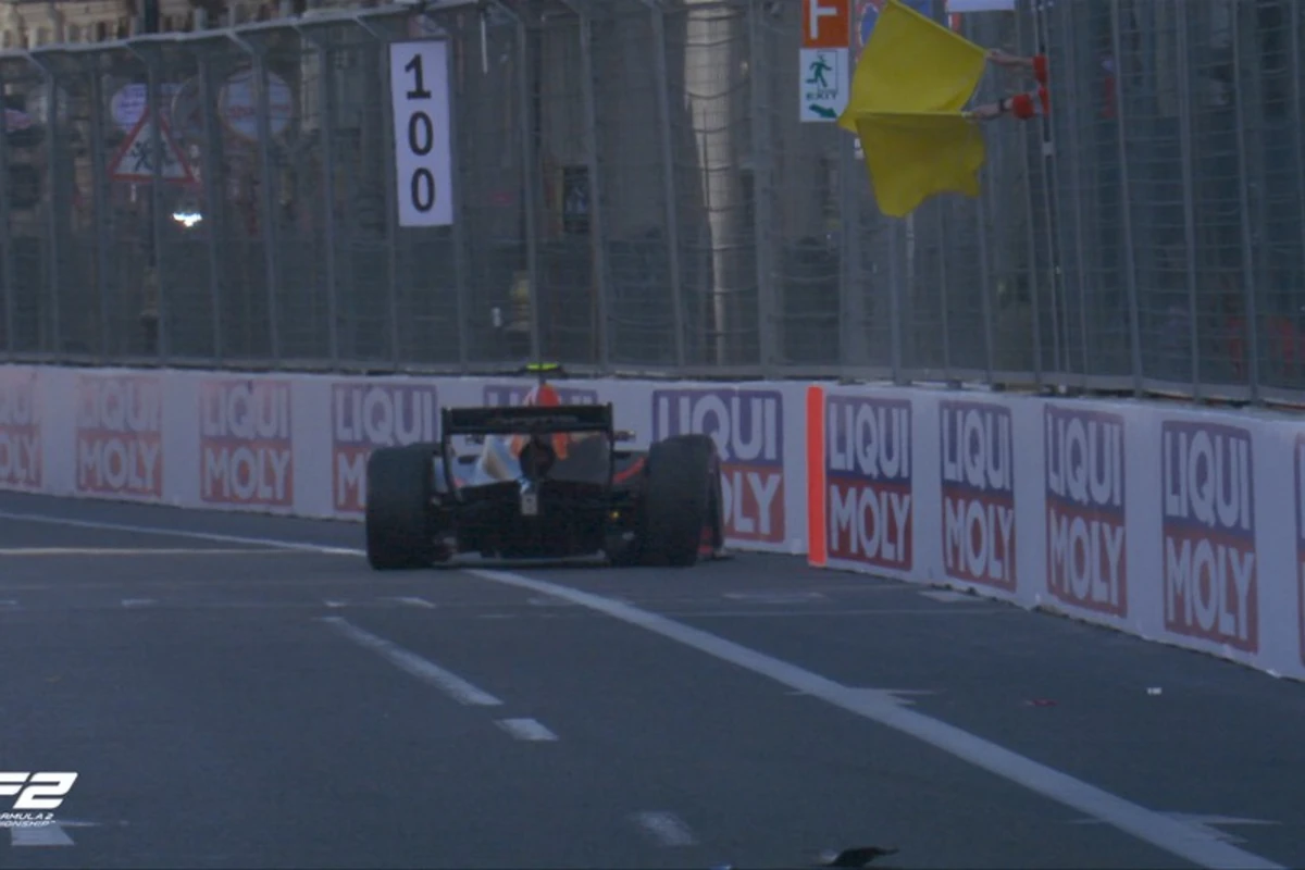 Formula 2: Sıralama turunda qəza baş verib Formula 2: Sıralama turunda qəza baş verib