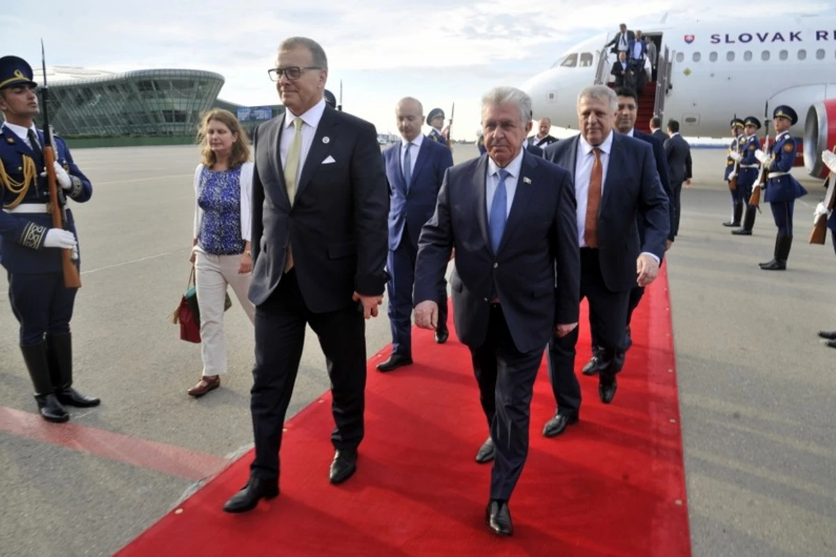 Slovakiya parlamentinin sədri Azərbaycanda rəsmi səfərdədir