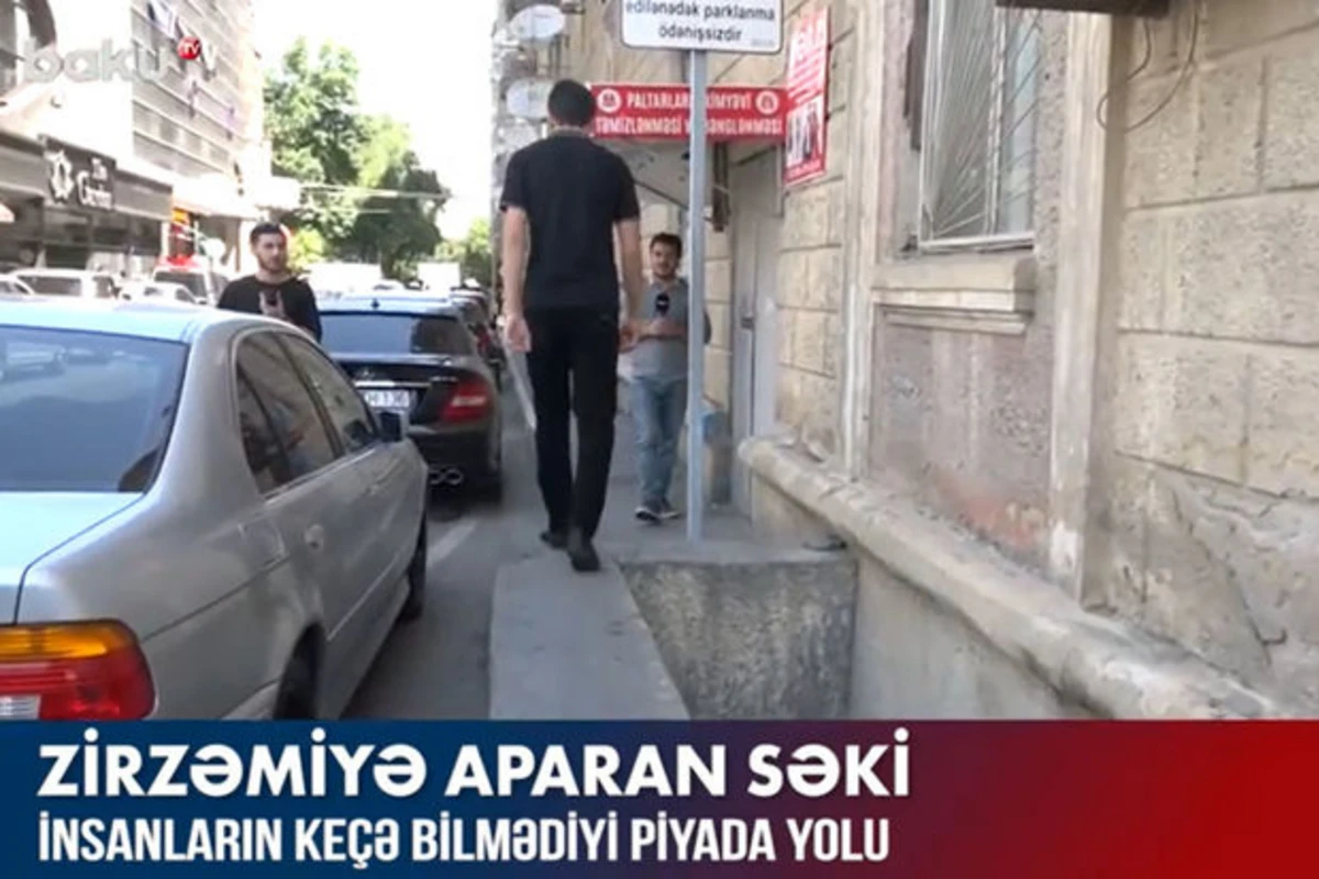 Zirzəmiyə aparan səkilər – VİDEO