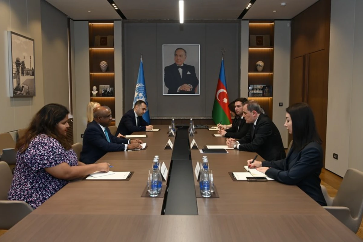 Ceyhun Bayramov BMT Baş Assambleyasının sədri ilə görüşüb - FOTO