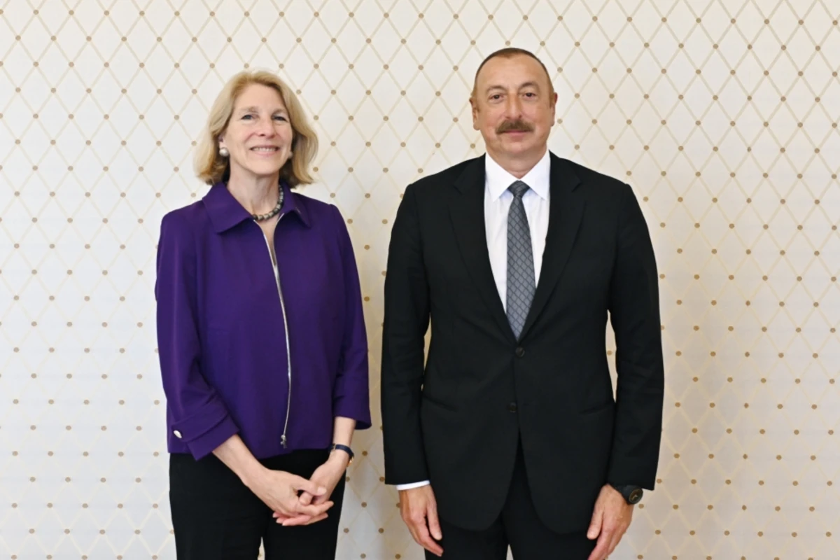 Prezident İlham Əliyev ABŞ dövlət katibinin köməkçisini qəbul edib - YENİLƏNİB - FOTO