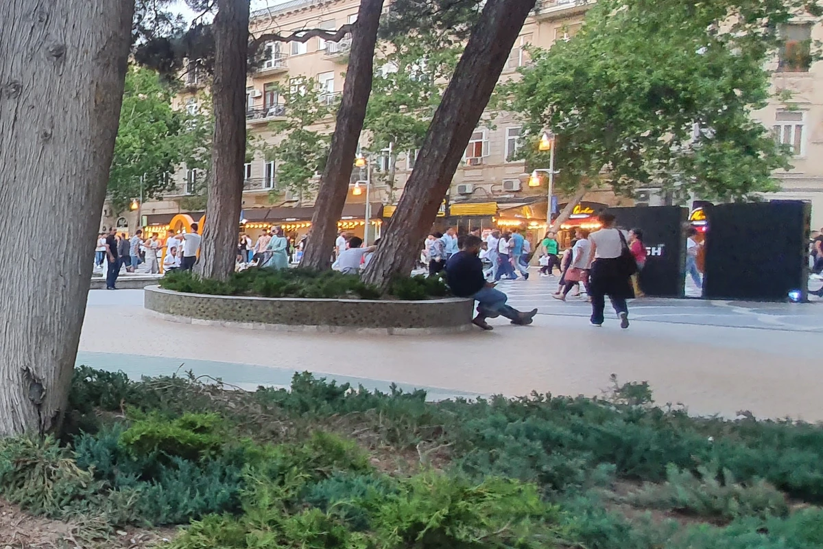 Bakıda “şir kükrəməsi” sakinlərin marağına səbəb olub - FOTO