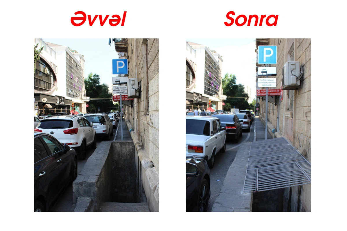 BDU-nun qarşısındakı qıl körpüsü problemini həll etdilər - FOTO
