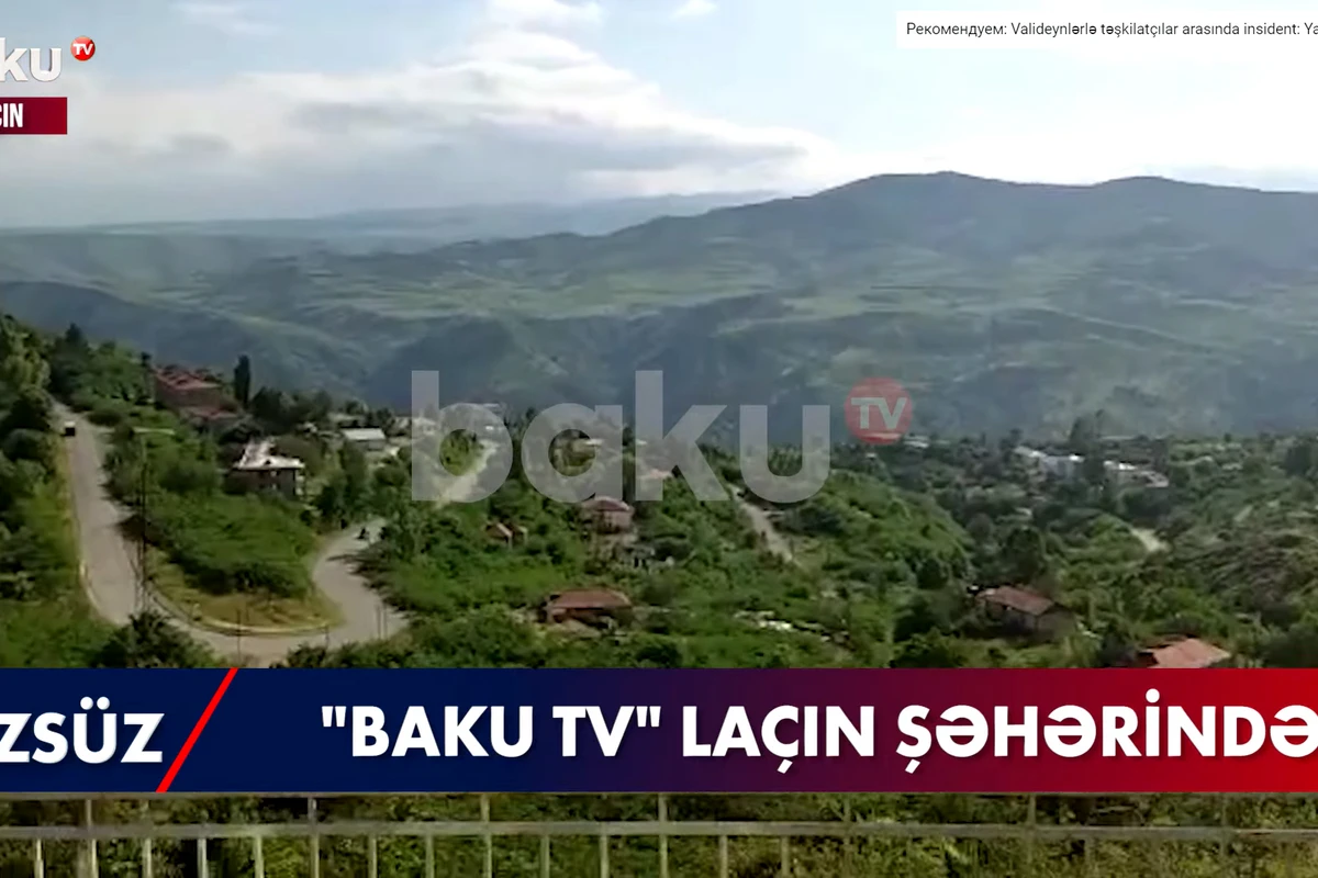 Laçın şəhərindən yeni görüntülər - VİDEO