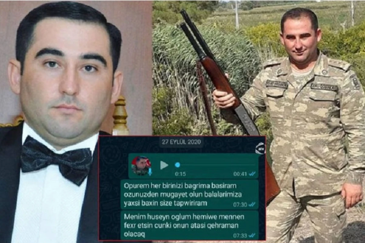 Şəhidin son mesajı görənləri AĞLATDI: “Oğlum fəxr etsin, çünki atası qəhrəman olacaq” - VİDEO Şəhidin son mesajı görənləri AĞLATDI: “Oğlum fəxr etsin, çünki atası qəhrəman olacaq” - VİDEO