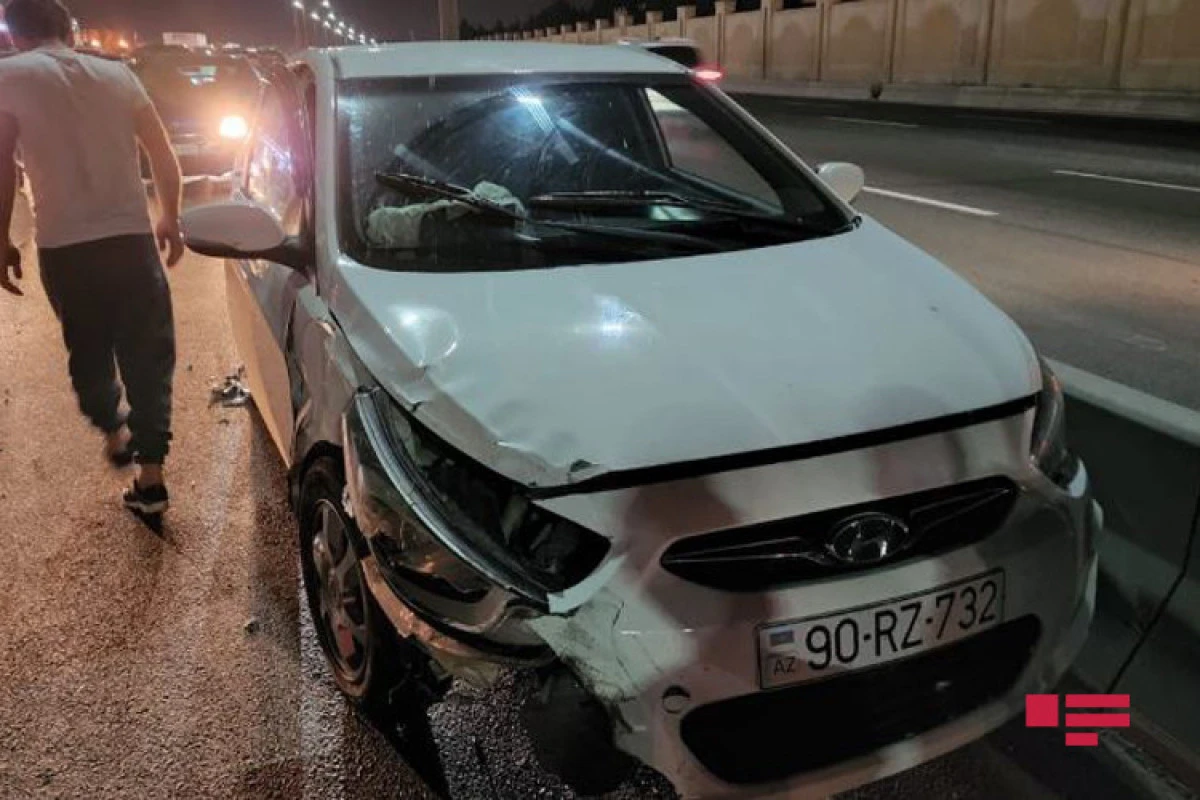 Bakı-Sumqayıt şosesində qəza tıxaca səbəb olub - FOTO/VİDEO