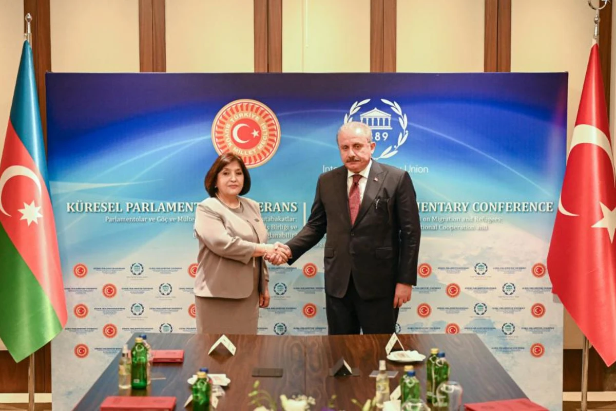 Azərbaycan və Türkiyə parlament sədrlərinin İstanbulda görüşü oldu - FOTO