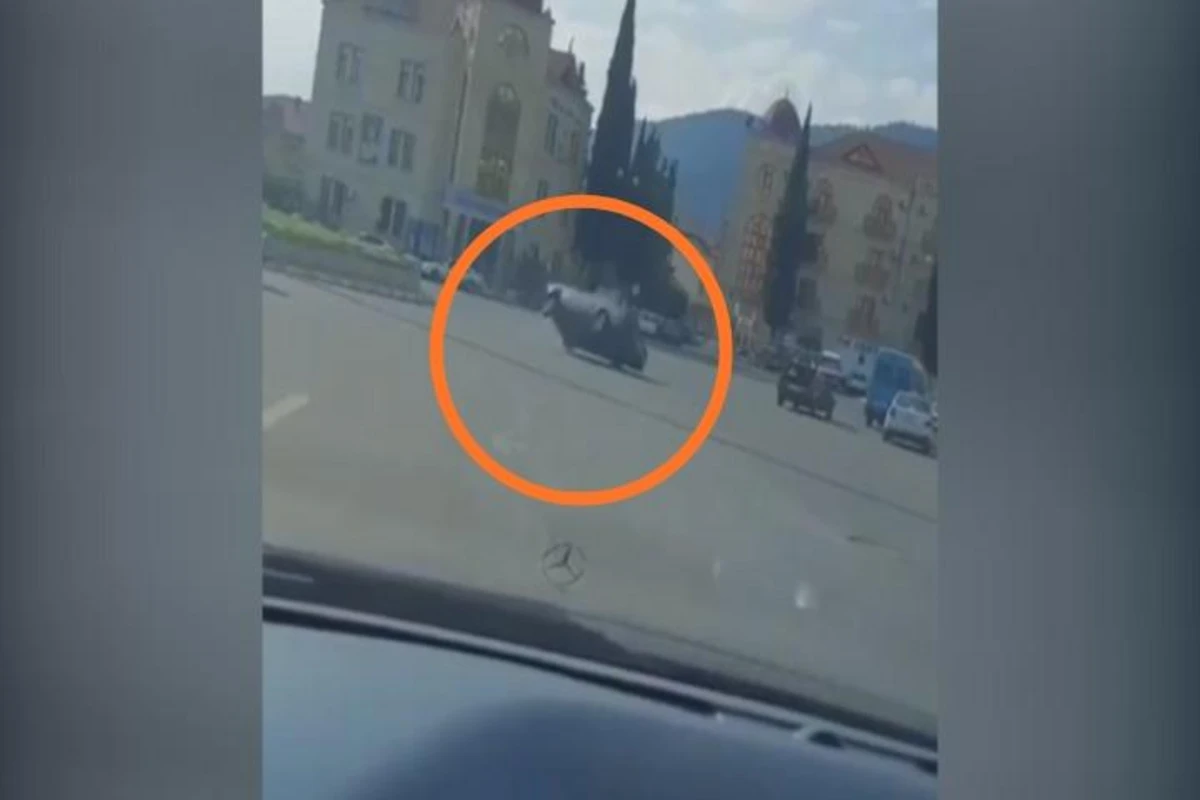 Zaqatalada avtoxuliqanlıq edən sürücü HƏBS OLUNDU - FOTO