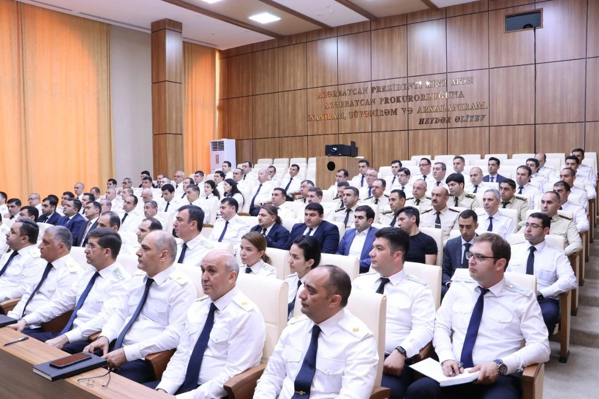 Baş Prokurorluqda əməliyyat müşavirəsi keçirilib - FOTO
