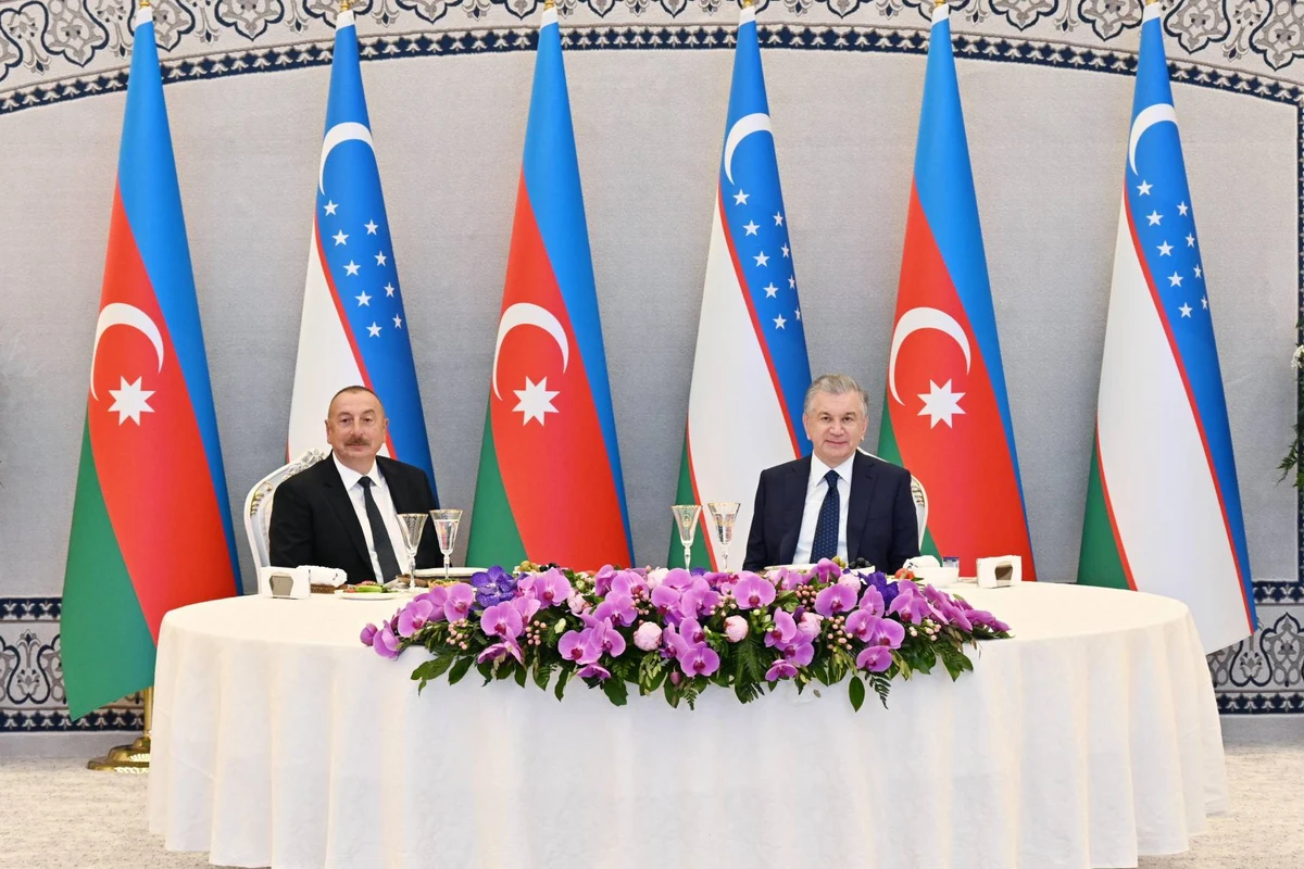İlham Əliyevin şərəfinə qəbul təşkil edildi - FOTO