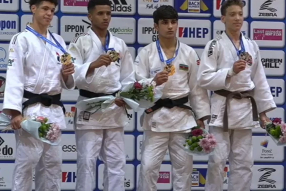 Azərbaycan cüdoçusu ermənini məğlub edərək, medal qazandı Azərbaycan cüdoçusu ermənini məğlub edərək, medal qazandı