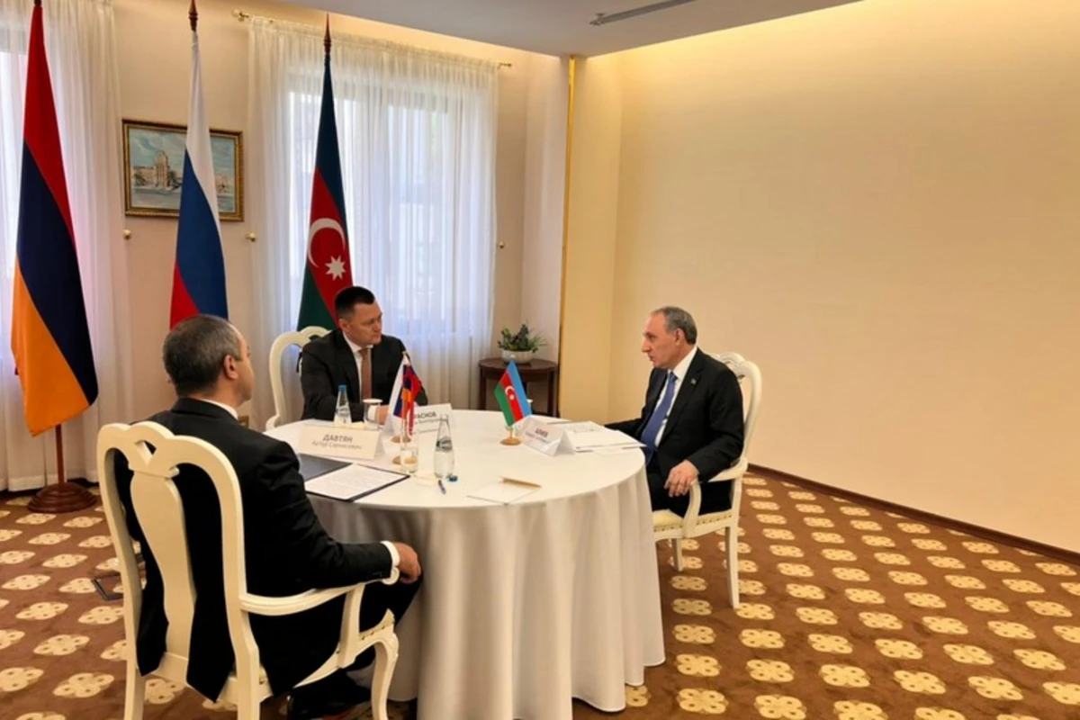 Azərbaycan, Ermənistan və Rusiyanın baş prokurorları görüşüb - FOTO