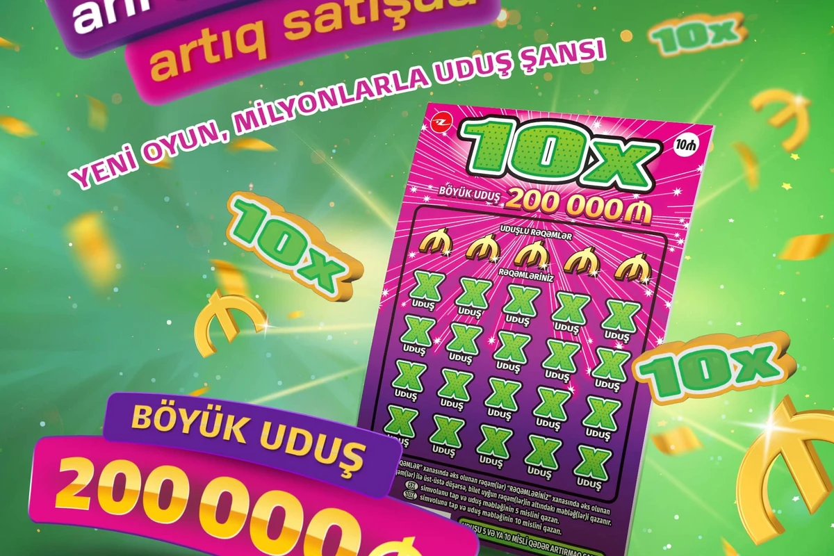 Rekord uduş fondlu, bol uduşlu “10X”