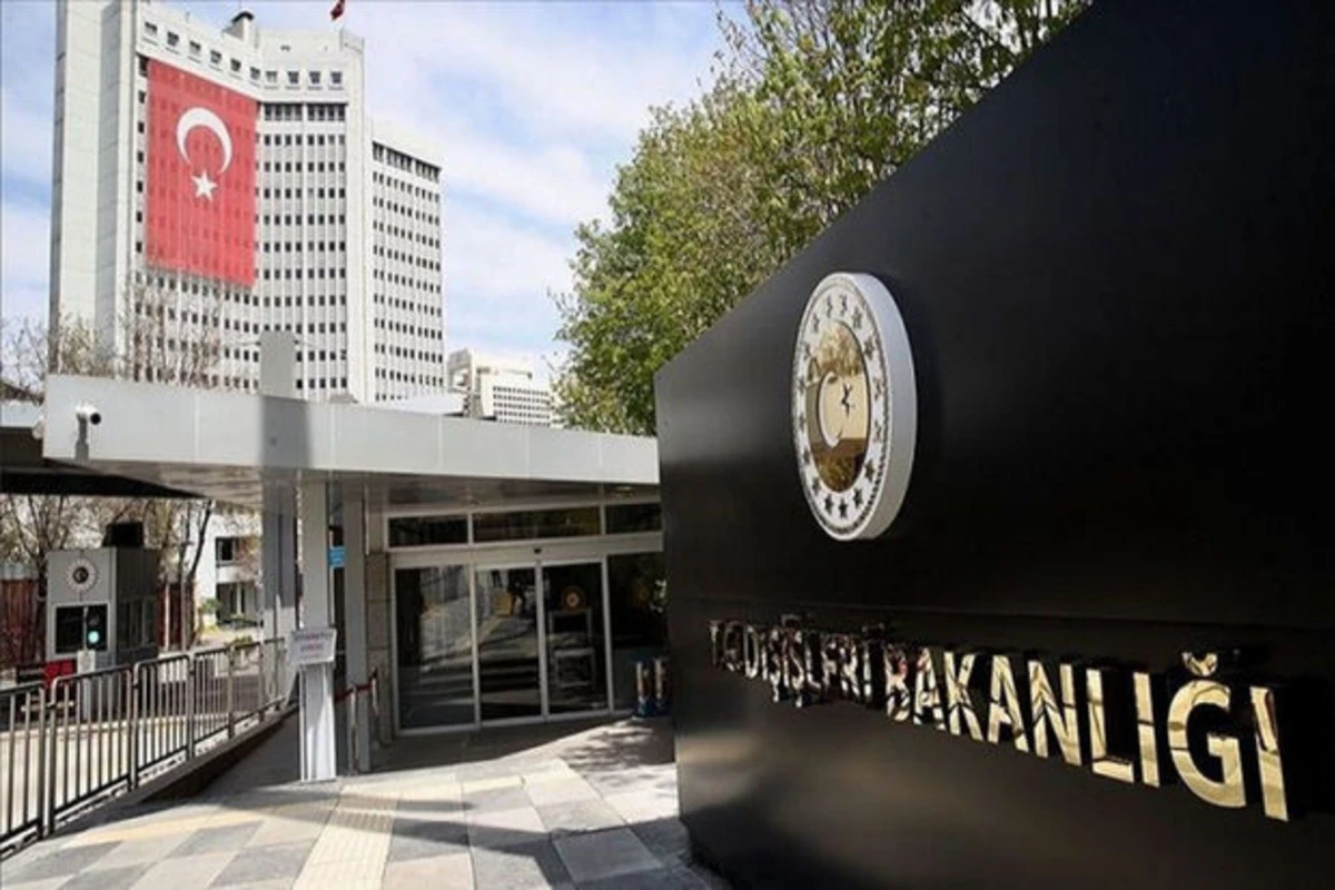 Türkiyə XİN-dən Aİ-yə ETİRAZ Türkiyə XİN-dən Aİ-yə ETİRAZ