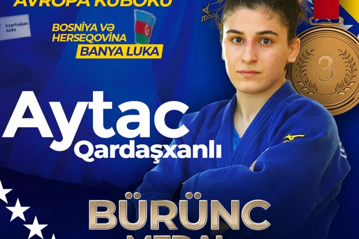 Avropa Kuboku: Azərbaycan cüdoçusu bürünc medal qazanıb