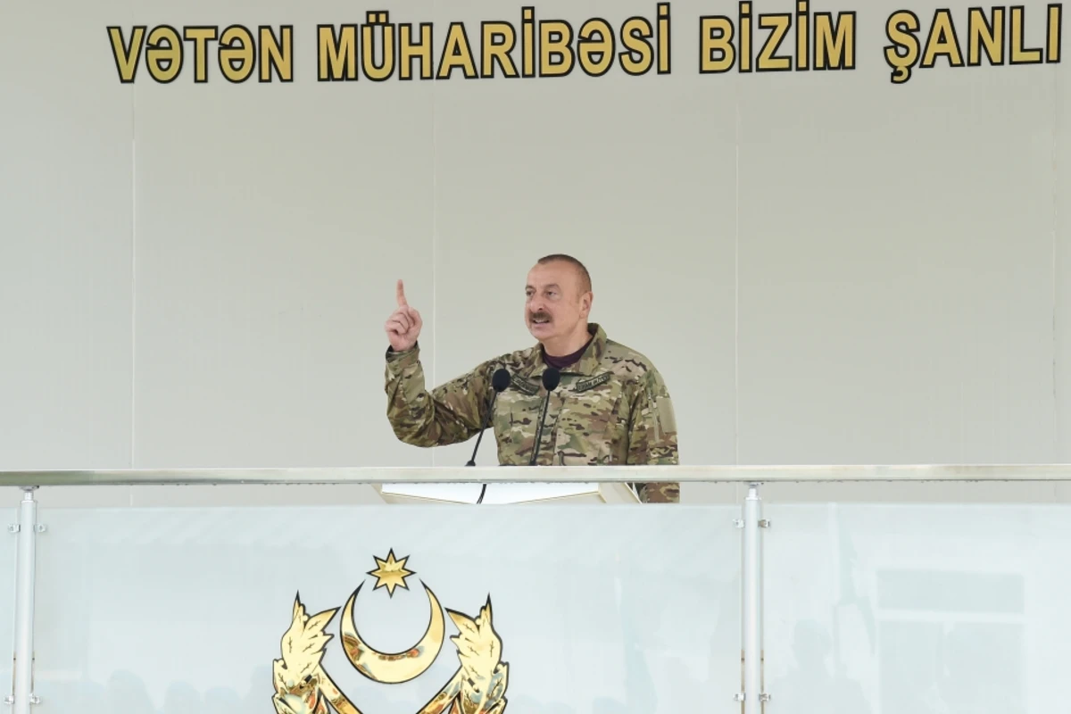 Prezident: “Biz Vətən müharibəsində xalqımızın böyüklüyünü, yenilməz ruhumuzu və güclü iradəni göstərdik”