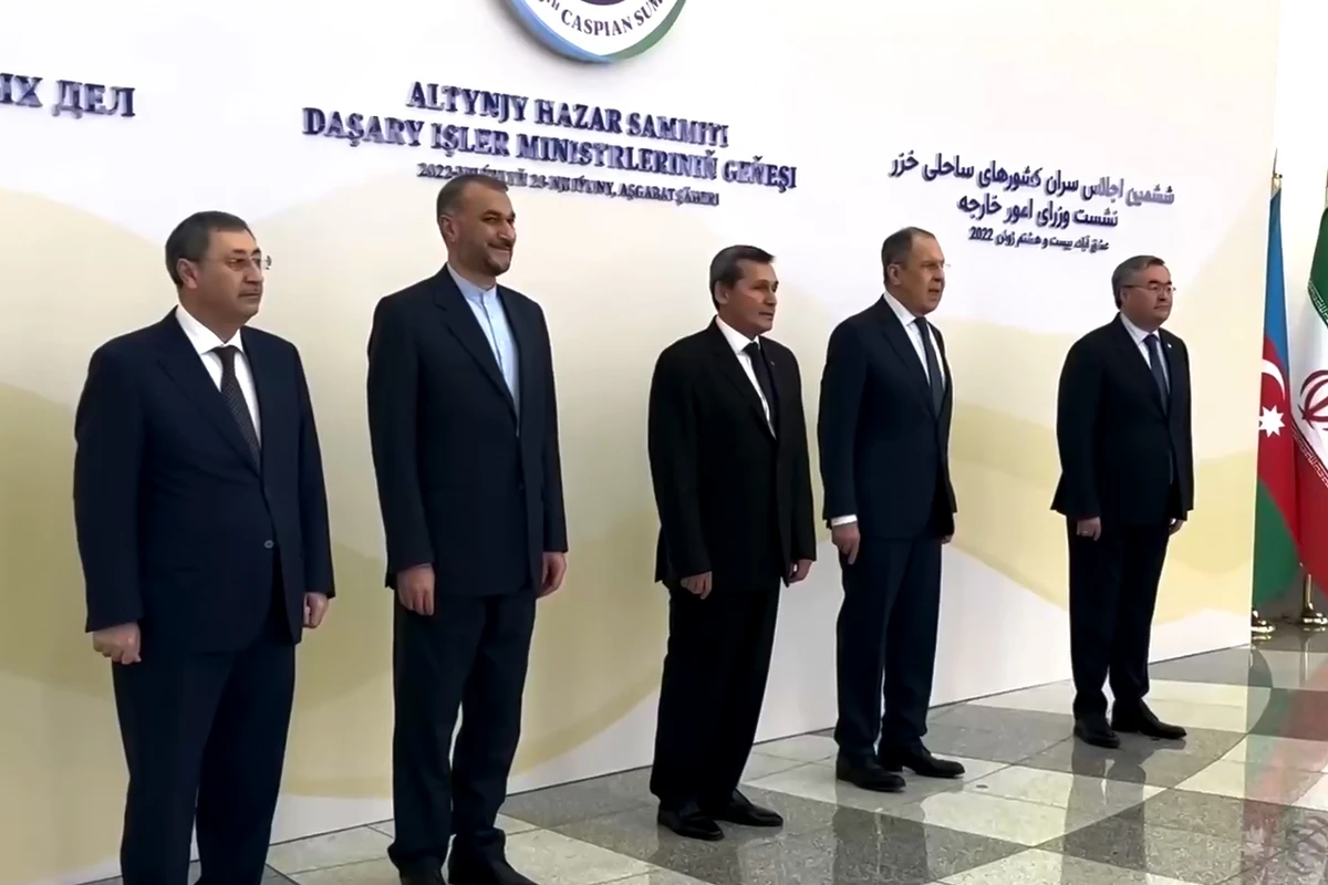 Aşqabadda Xəzəryanı ölkələrin rəsmiləri görüşdülər - VİDEO