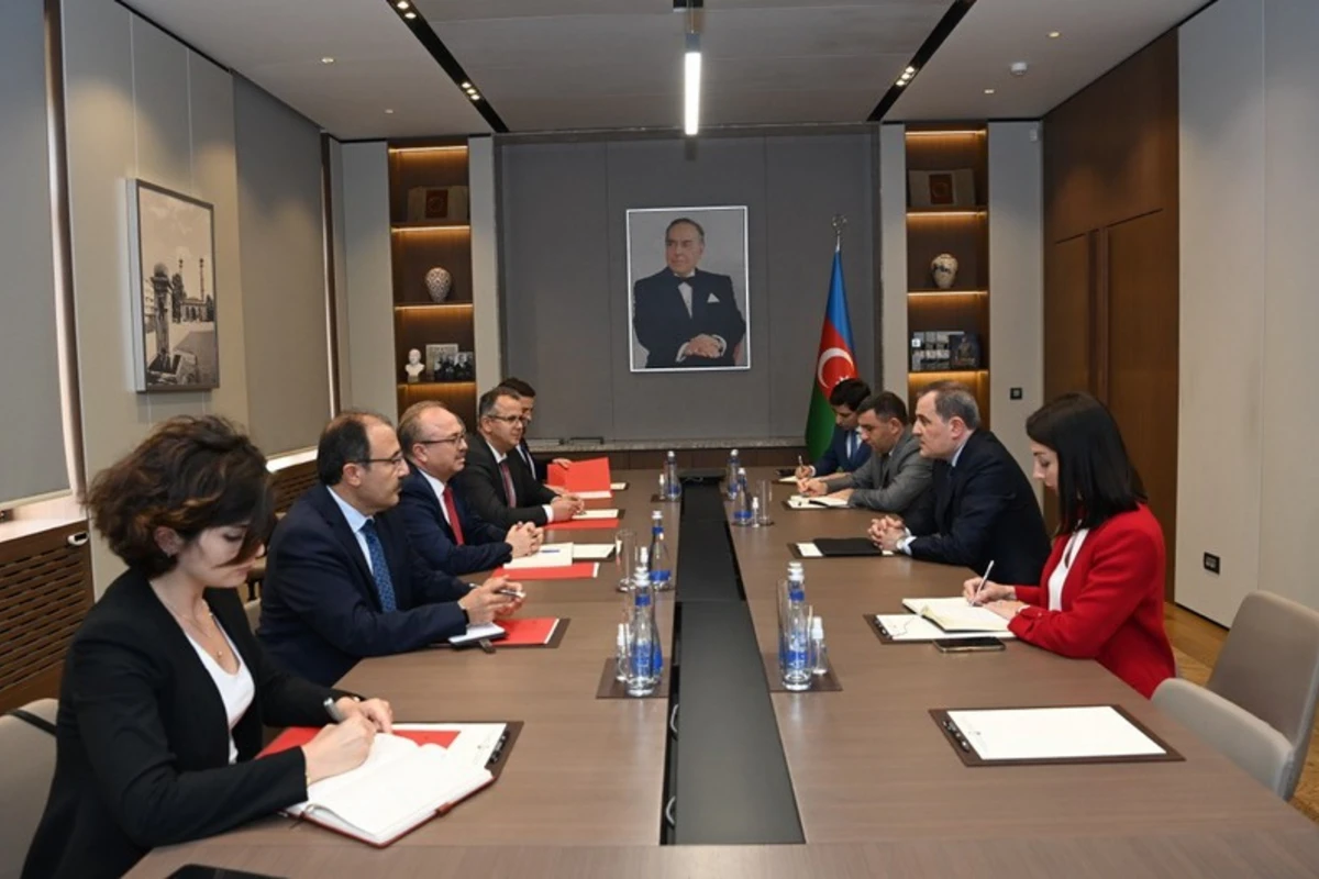 Ceyhun Bayramov Türkiyə Maarif Fondunun sədri ilə görüşdü