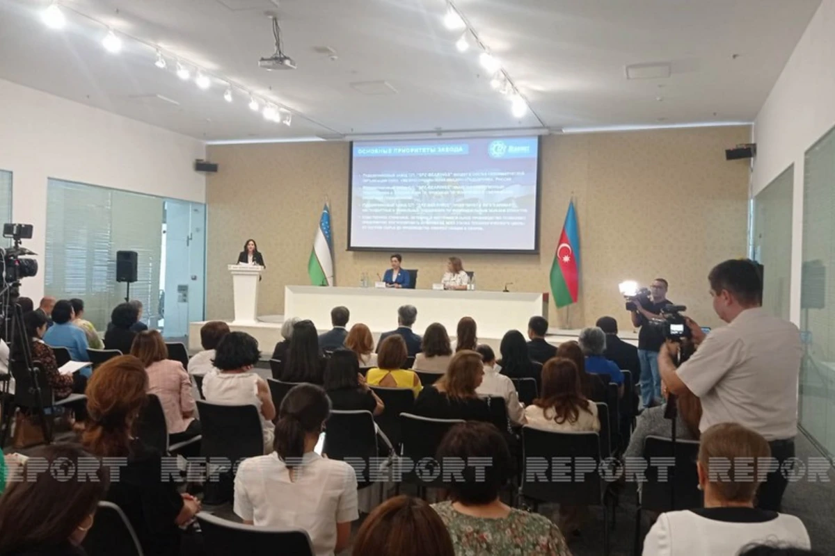 Bakıda Azərbaycan-Özbəkistan biznes-forumu keçirilir - FOTO