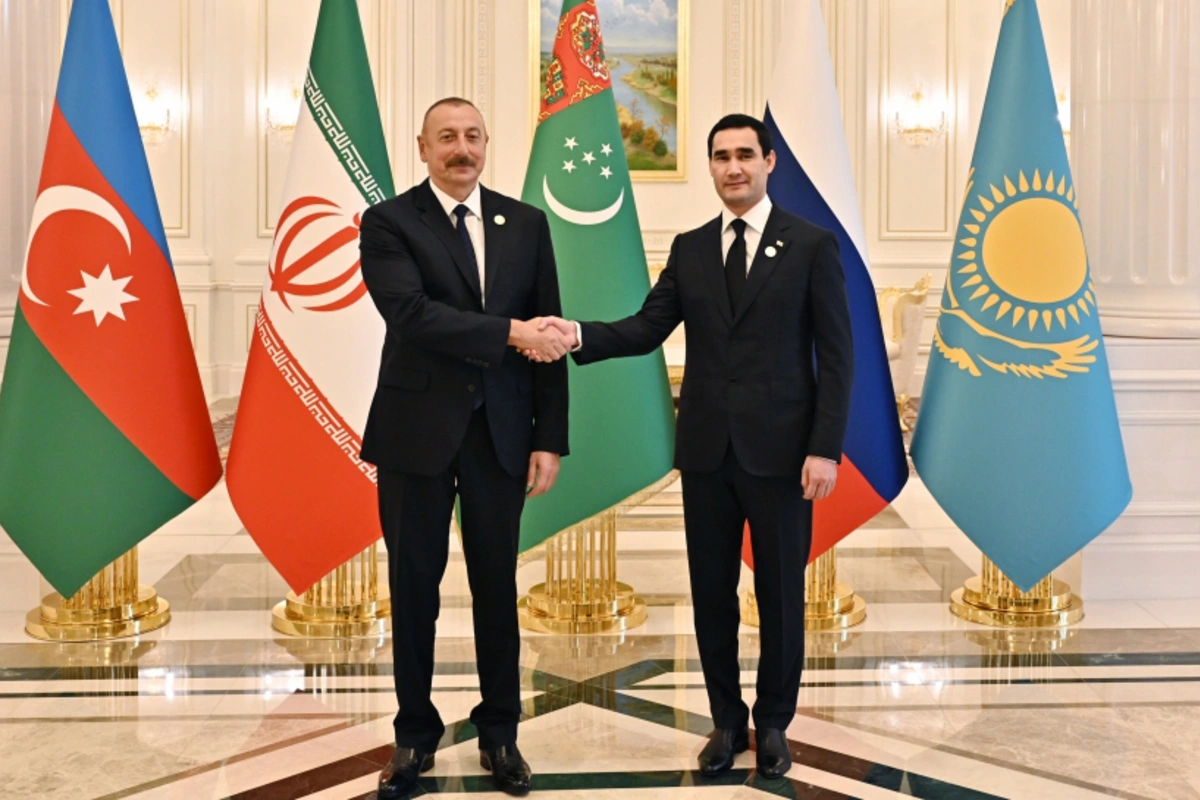 Azərbaycan və Türkmənistan Prezidentlərinin görüşü olub - FOTO