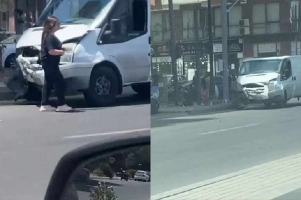 Bakıda qəza: “Ford”la “Prius” bir-birlərinə dəydi - VİDEO Bakıda qəza: “Ford”la “Prius” bir-birlərinə dəydi - VİDEO