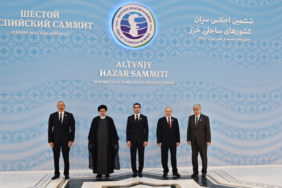Prezident İlham Əliyev Xəzəryanı ölkələrin dövlət başçılarının VI Zirvə Toplantısında iştirak edir - FOTO
