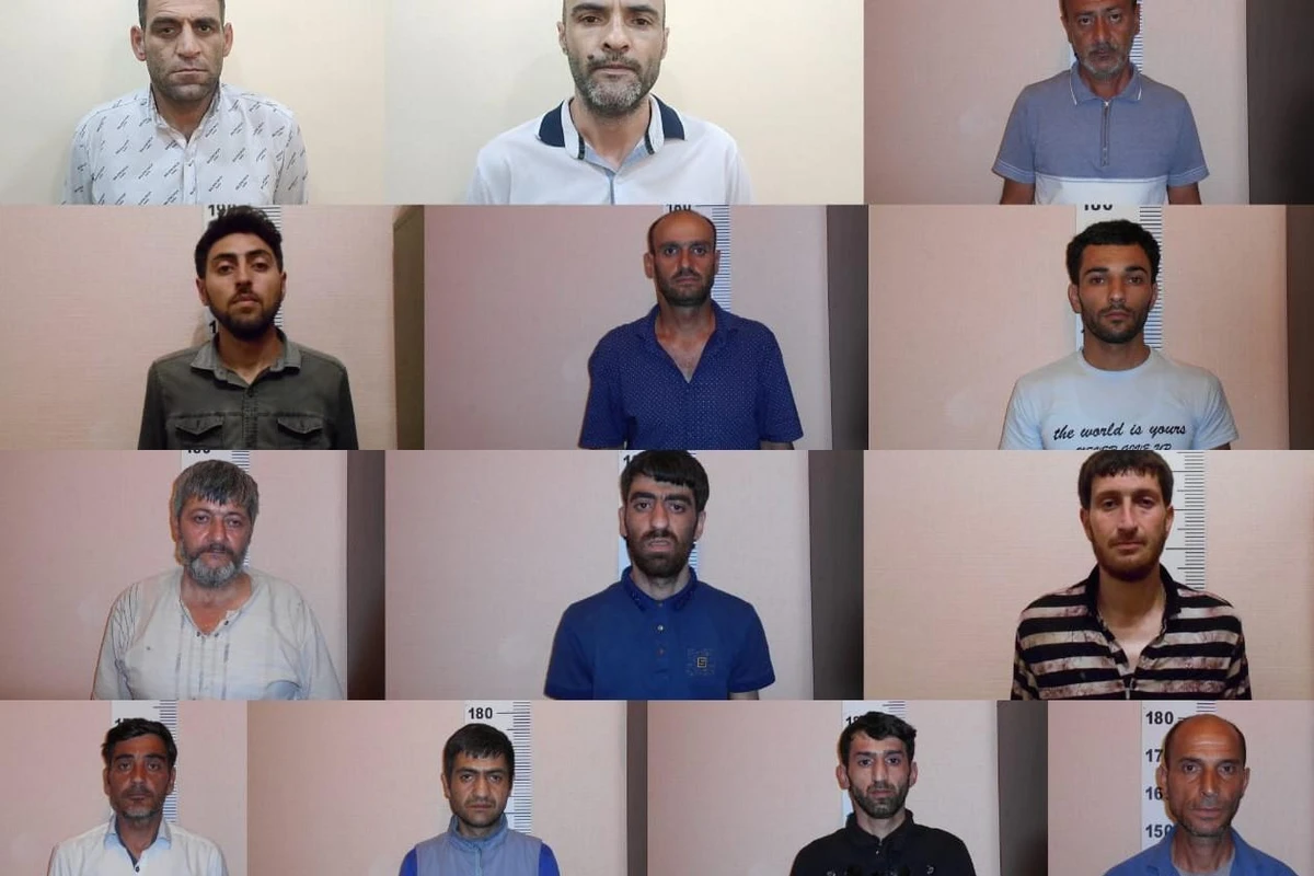 Lənkəranda əməliyyat - 11 nəfər saxlanılıb - FOTO