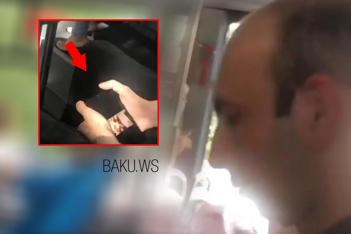Sumqayıt avtobusunda porno qalmaqalı - VİDEO Sumqayıt avtobusunda porno qalmaqalı - VİDEO