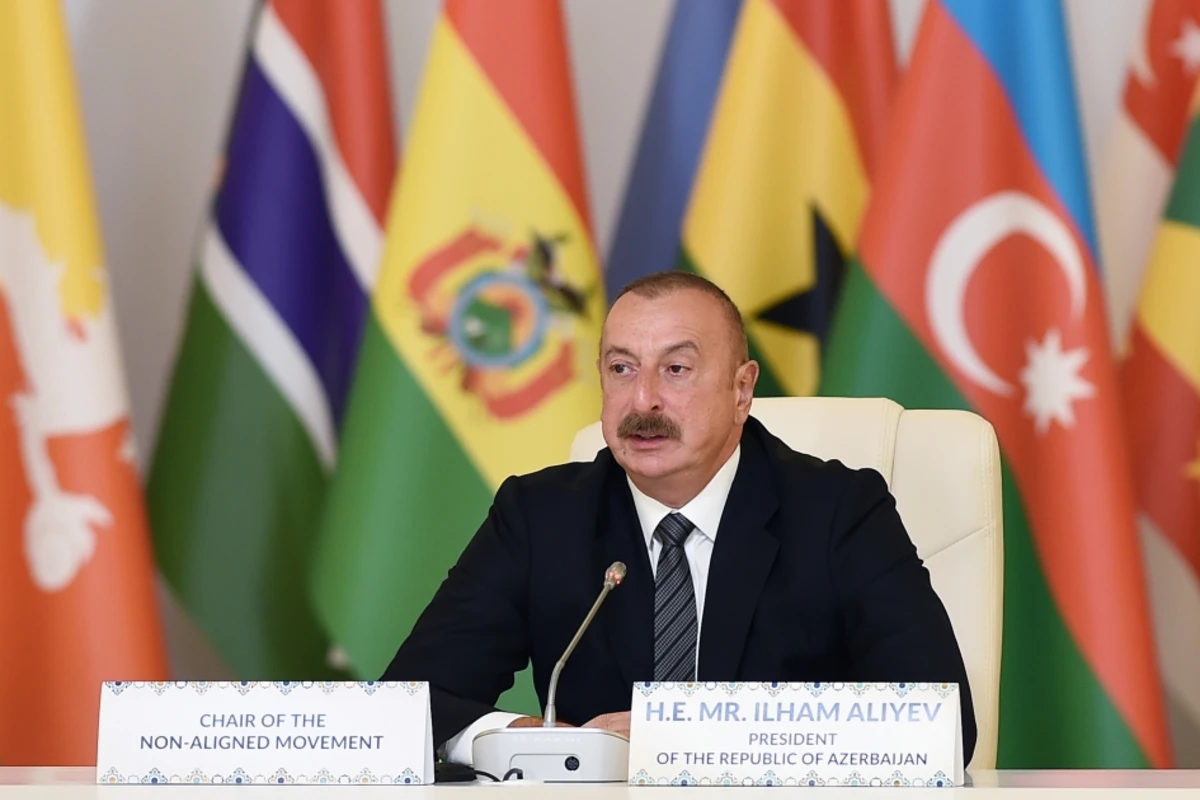 Президент Азербайджана: Во время пандемии мы оказали финансовую и гуманитарную помощь более чем 80 странам