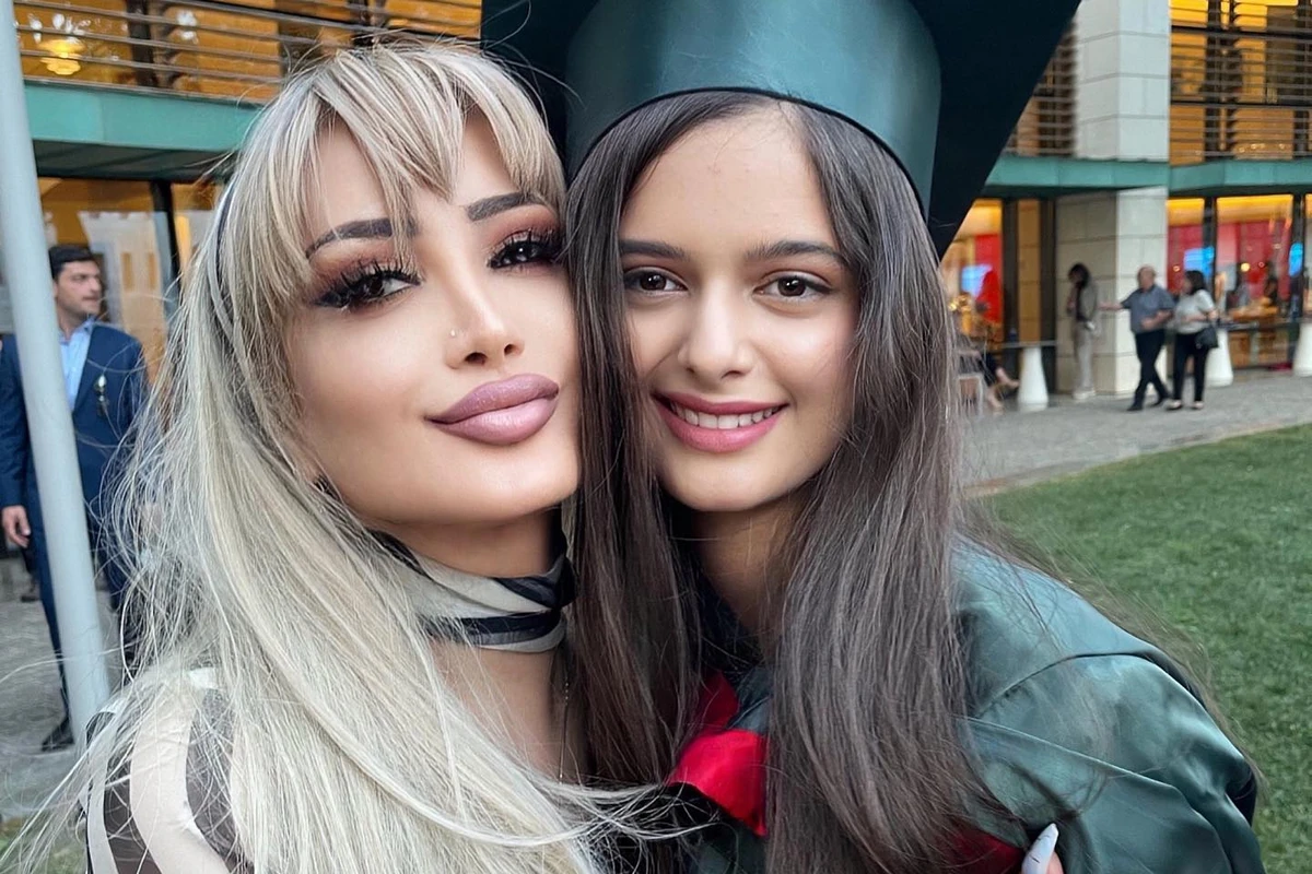Məleykə Əsədovanın QIZININ MƏZUN GÜNÜNDƏN GÖRÜNTÜLƏR - FOTO