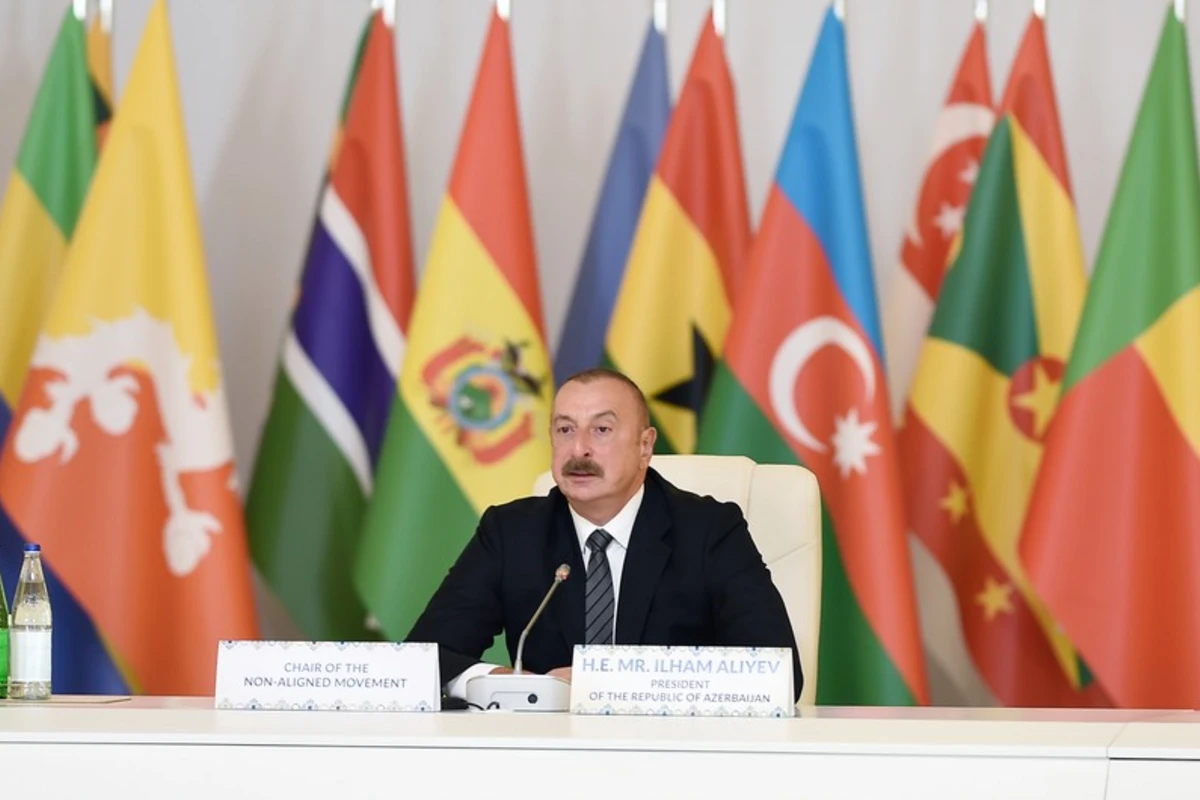 Prezident: “Azərbaycan “Bandunq prinsipləri”ni tam bölüşür”