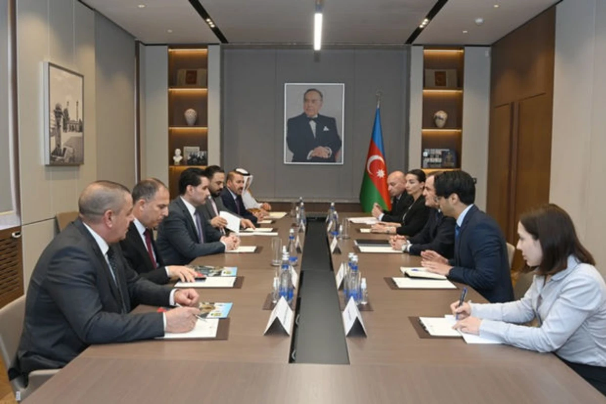 Azərbaycan XİN başçısı İraq Parlamentinin sədr müavini ilə görüşdü