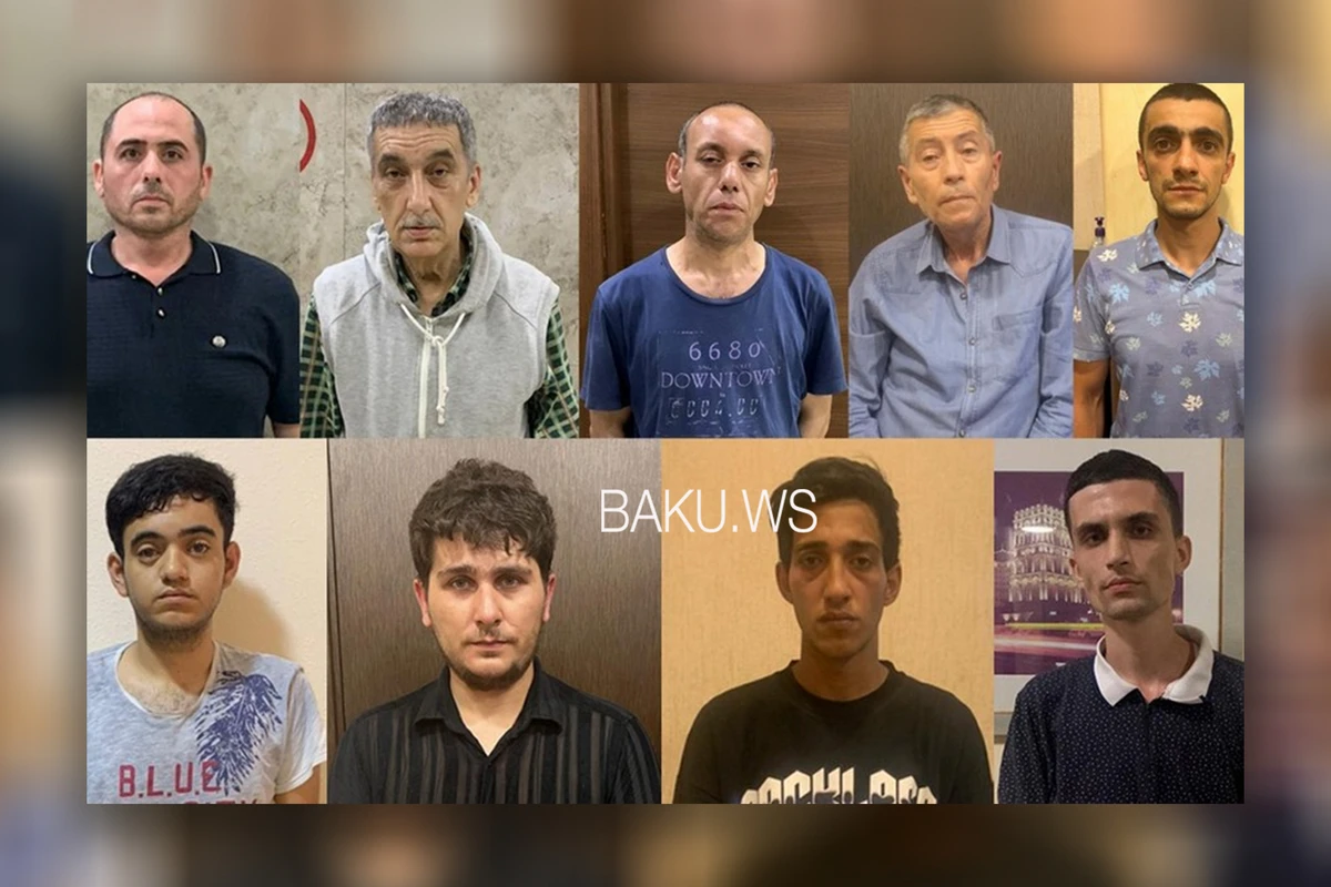 Bakıda tiryəkxana təşkil edən dəstə saxlanılıb - FOTO/VİDEO