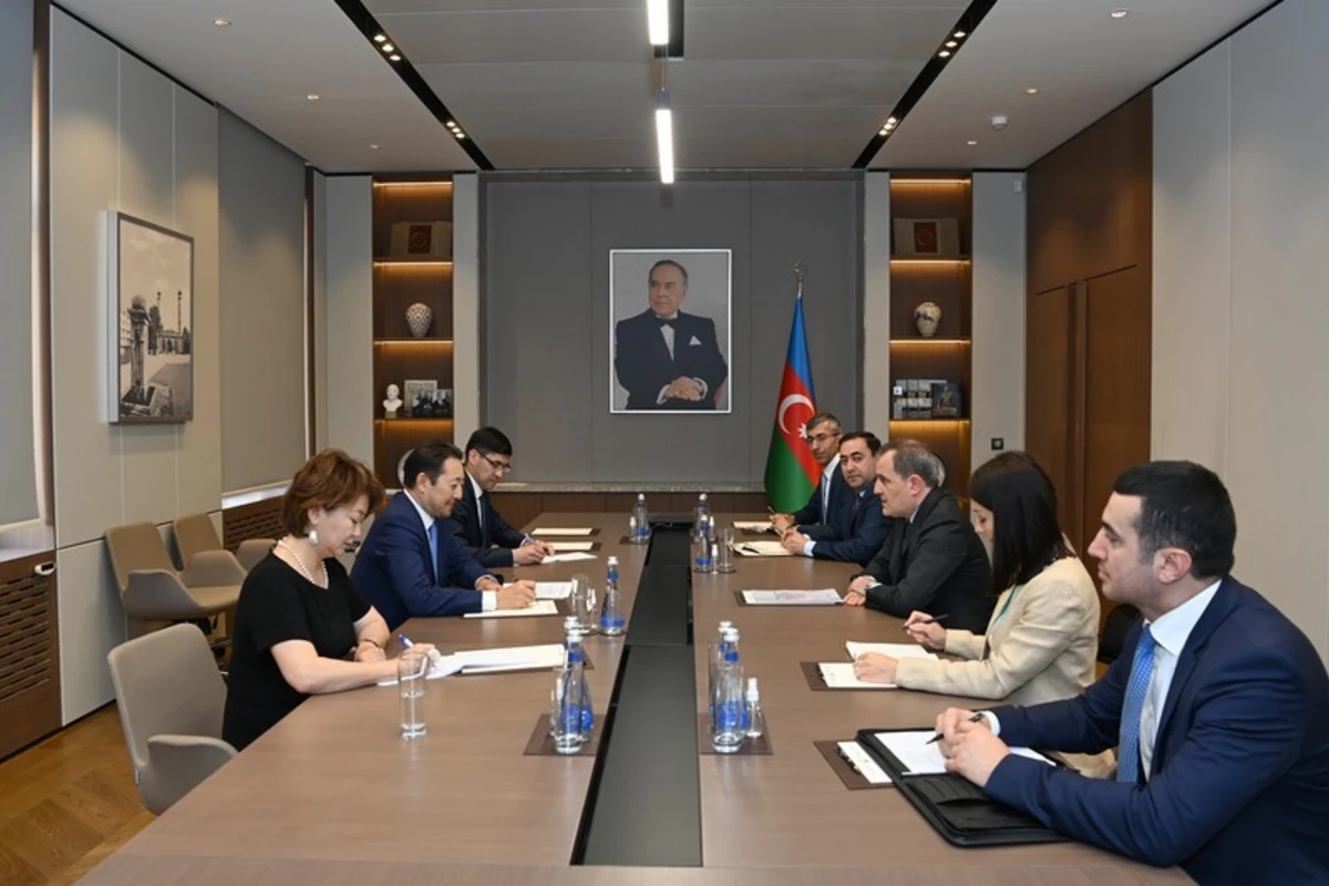 Ceyhun Bayramov AQEM-in icraçı direktoru ilə görüşüb - FOTO