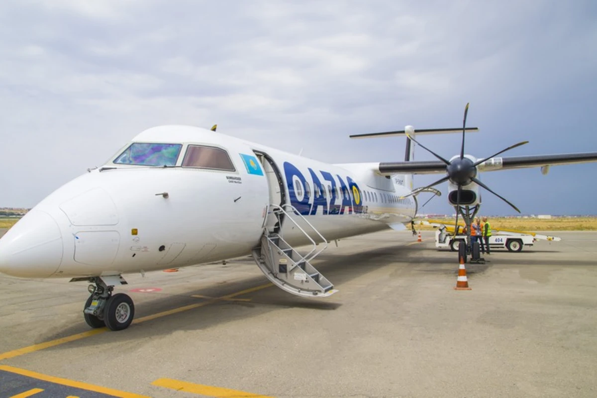 Heydər Əliyev Beynəlxalq Aeroportu “Qazaq Air”in ilk reysini qəbul edib Heydər Əliyev Beynəlxalq Aeroportu “Qazaq Air”in ilk reysini qəbul edib