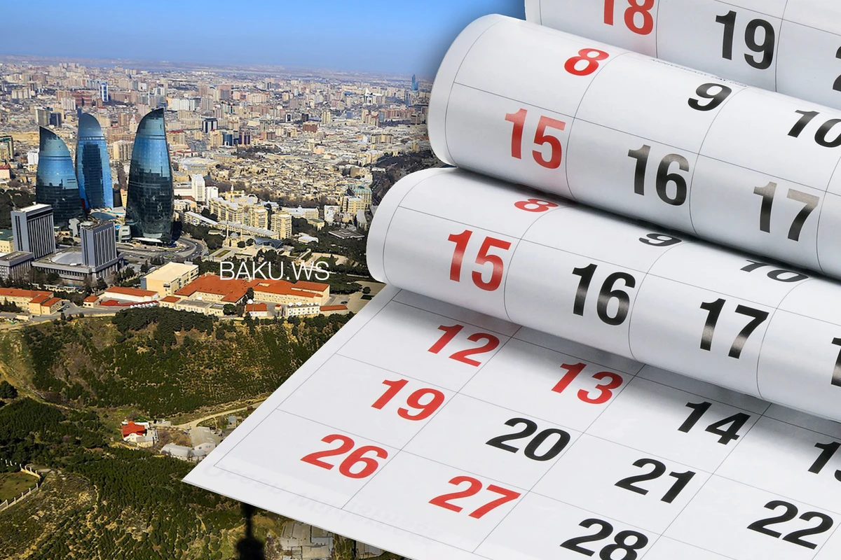 Sabahdan Azərbaycanda 4 günlük bayram tətili başlayır