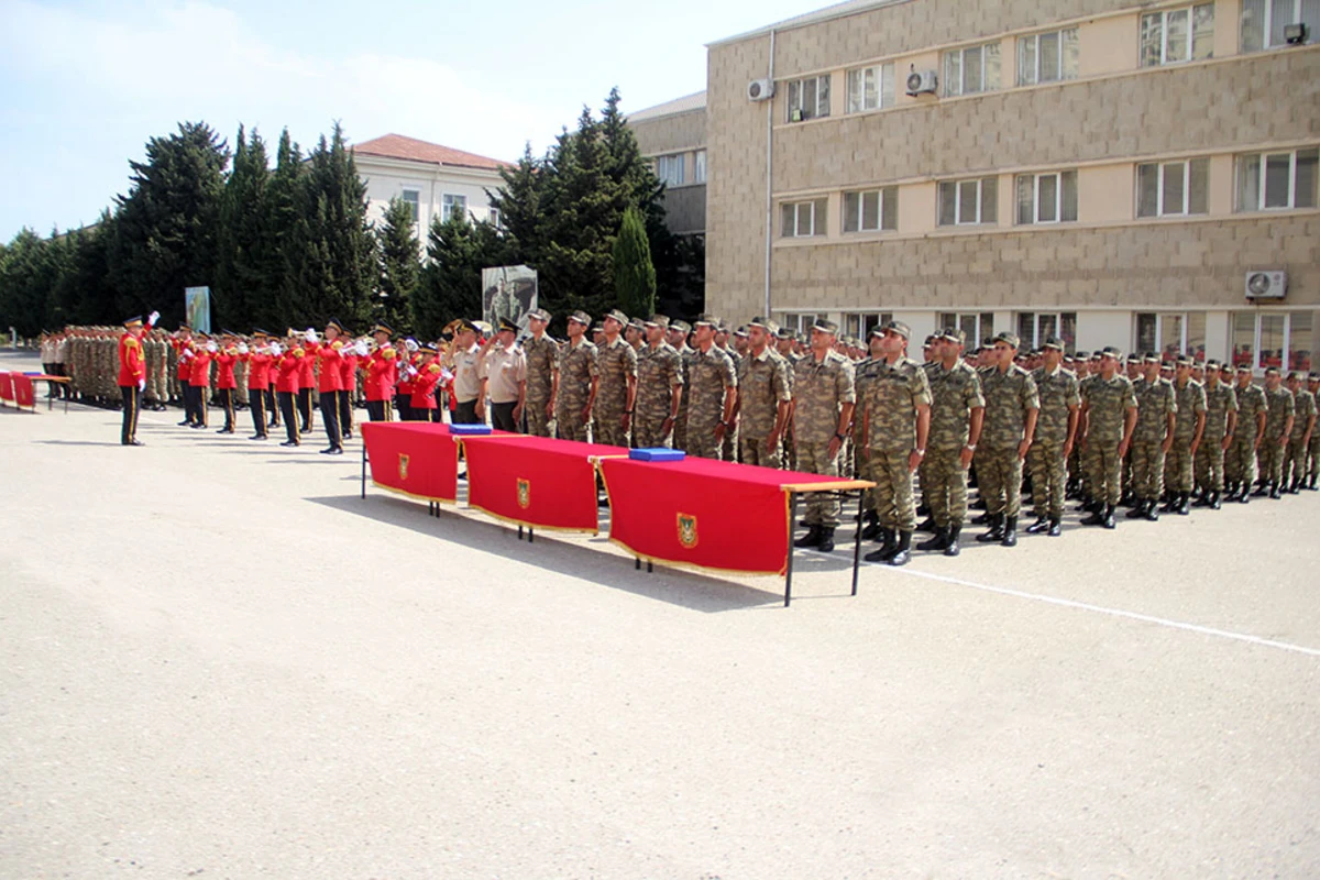 “Ehtiyat zabit hazırlığı kursu”nun buraxılış mərasimi keçirilib