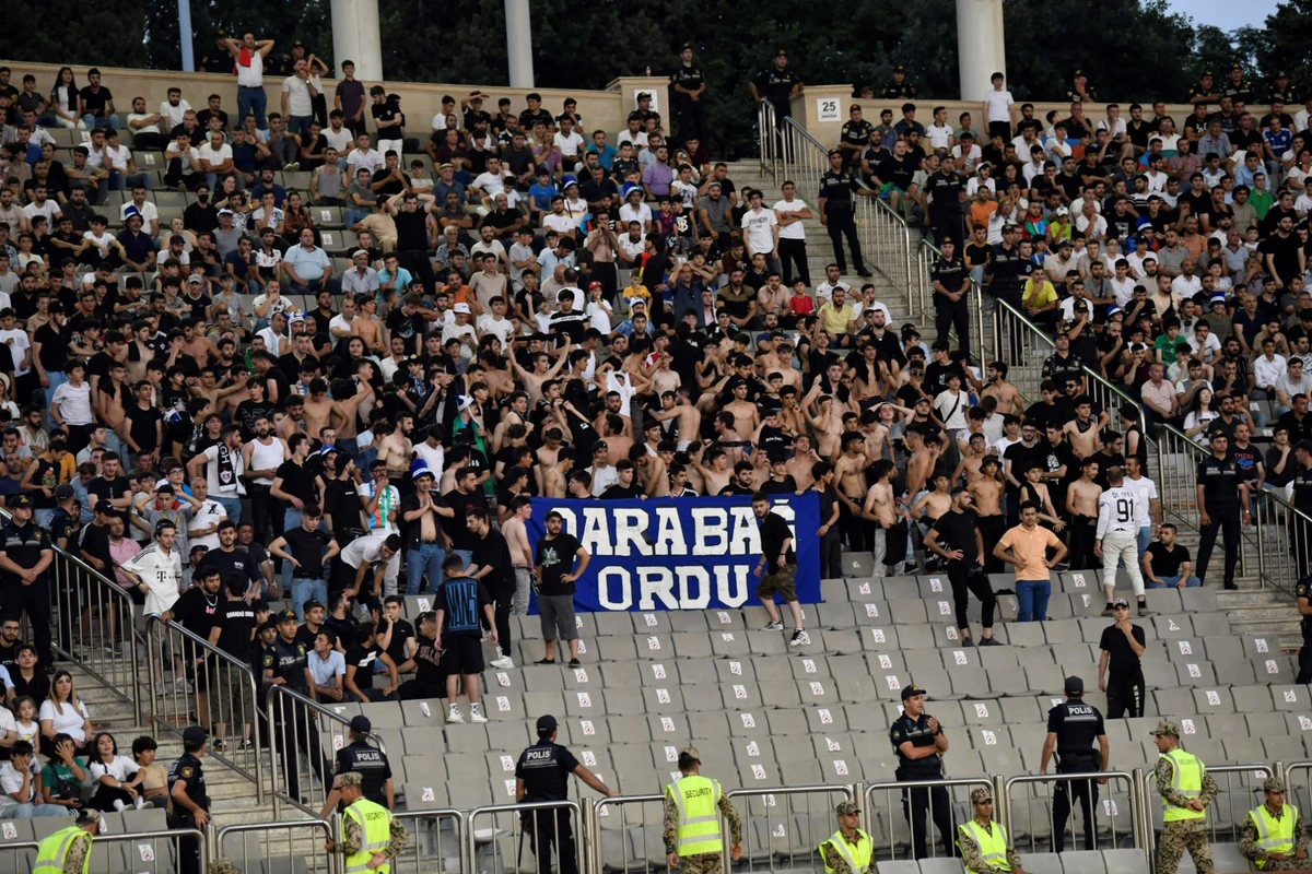 Qarabağ - Lex matçında şəhidlərimiz unudulmadı - VİDEO