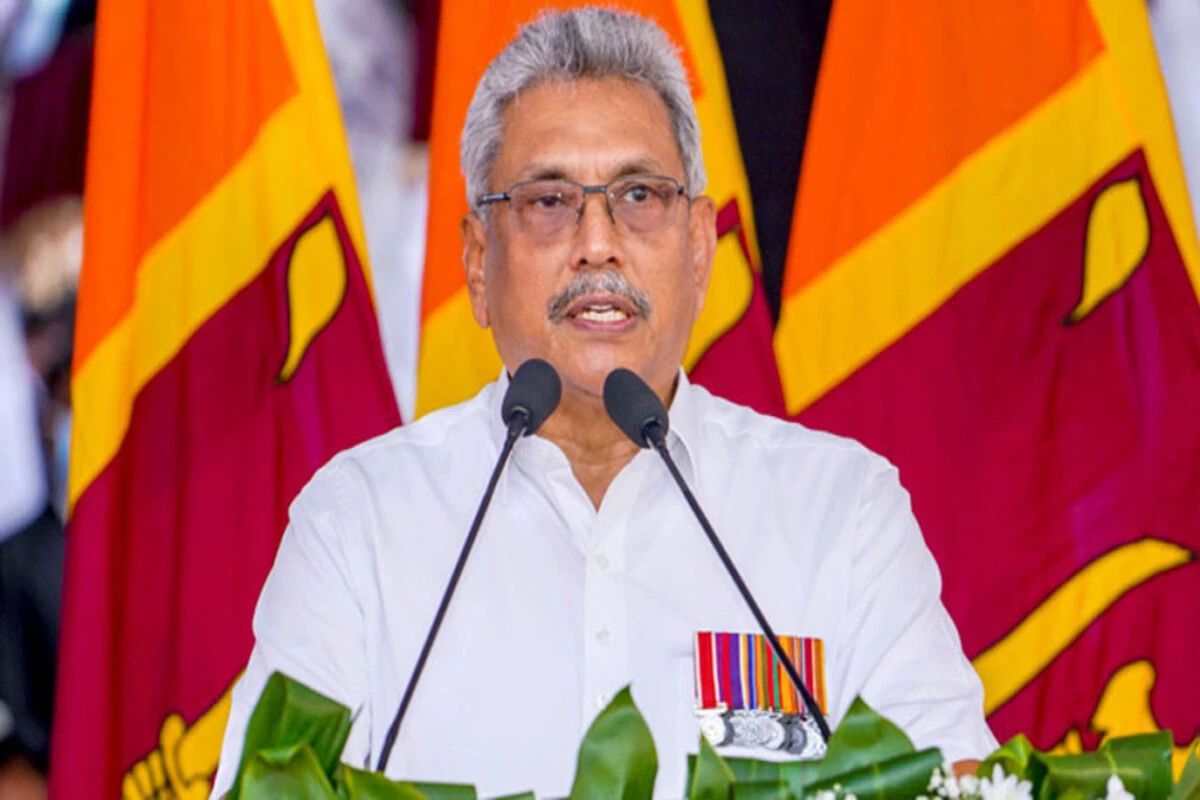 Şri-Lanka prezidenti istefa verdi