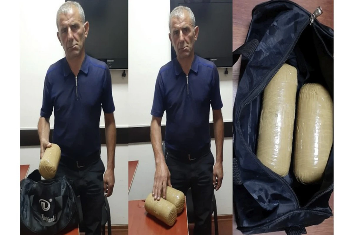 Cəlilabaddan Bakıya 26 min manatlıq heroin gətirən şəxs saxlanılıb