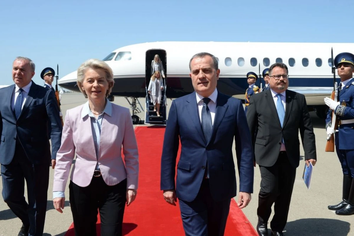 Haber Global Ursula Fon der Lyayenin Bakıya səfəri ilə bağlı süjet hazırlayıb
