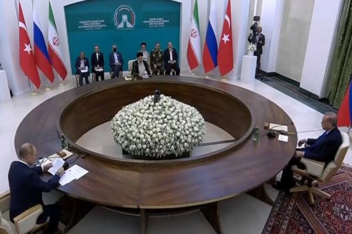 В Тегеране началась встреча Эрдогана, Путина и Раиси - ВИДЕО