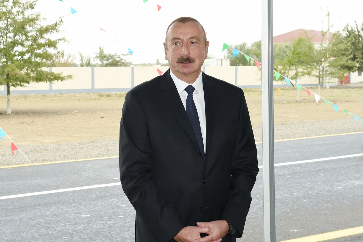 Prezident Sumqayıt Kimya Sənaye Parkında açılış və təməlqoyma mərasimlərində iştirak edib