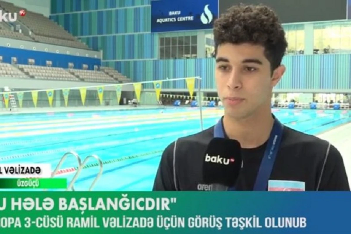 Gənclər arasında Avropa çempionatında bürünc medal qazanmış idmançımız: “Bu, hələ başlanğıcdır” - VİDEO