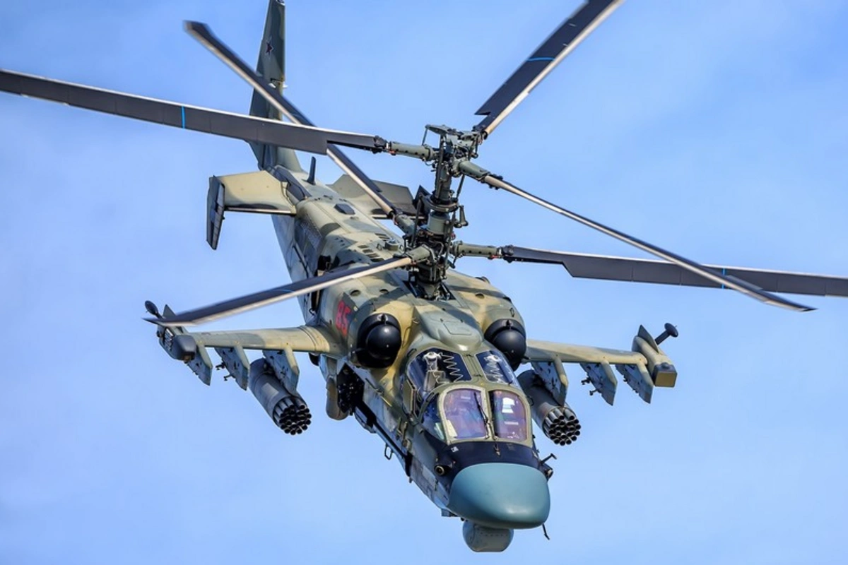 Ukrayna Rusiyanın döyüş helikopterini vurdu