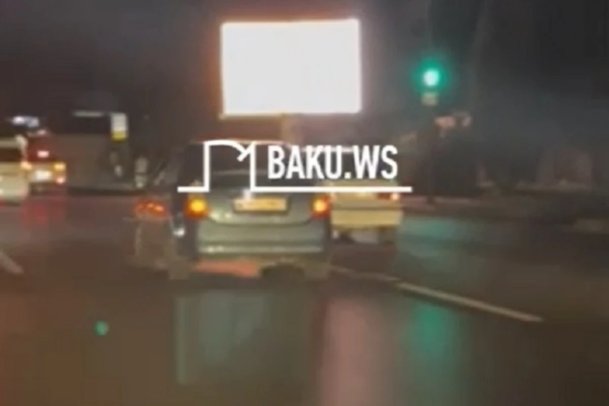 Prius sürücülərinin yeni qayda pozuntusu: İşıqları söndürürlər - VİDEO