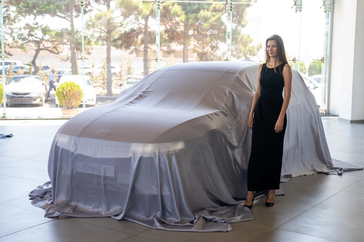 “Hyundai Azərbaycan” tam elektrikli avtomobil IONIQ 5 modelini təqdim etdi - FOTO/VİDEO