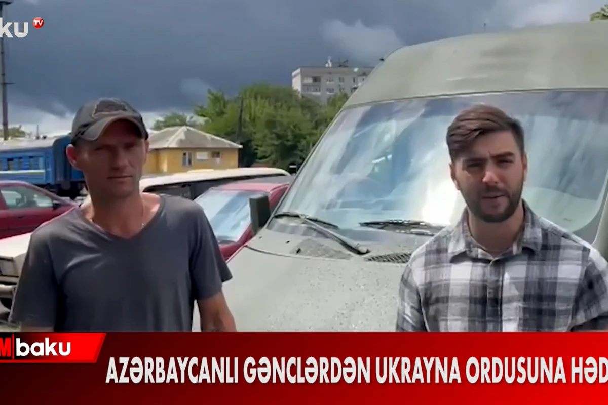 Azərbaycanlı gənclərdən Ukrayna ordusuna hədiyyə - VİDEO