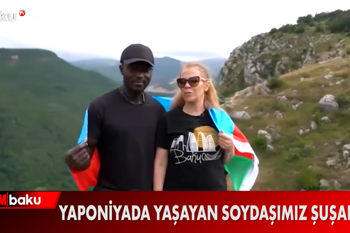 Yaponiyada yaşayan soydaşımız Şuşada - VİDEO